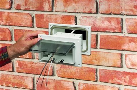 electrical box.for brick|recessed electrical box for brick.